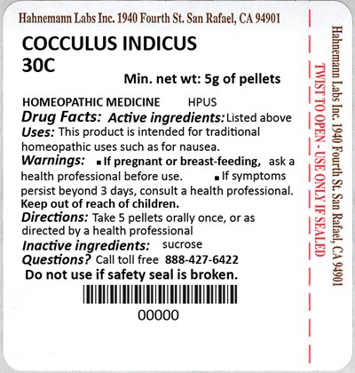 Cocculus Indicus 30C 5g.jpg Cocculus Indicus 30C 5g - Cocculus Indicus 30C 5g